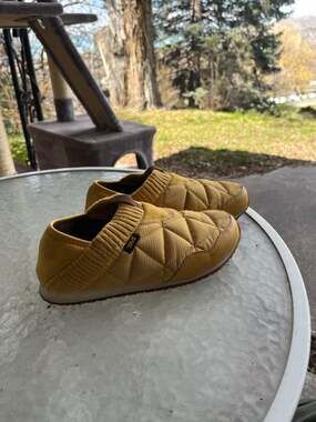 Teva Women's ReEmber Moc Slip-On Sneakers in Sauterne Yellow